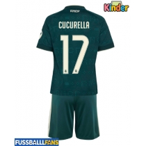 Real Madrid Marc Cucurella #17 Auswärts Trikotsatz Kinder 2026-27 Kurzarm (+ Kurze Hosen)